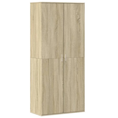 Scarpiera Rovere Sonoma 80x39x178 cm in Legno Multistrato