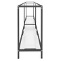 Tavolo Consolle Trasparente 200x35x75,5 cm in Vetro Temperato