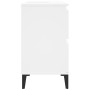 Mobile Lavabo Bianco 80x33x60 cm in Legno Multistrato