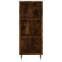 Credenza Rovere Fumo 34,5x32,5x180 cm in Legno Multistrato