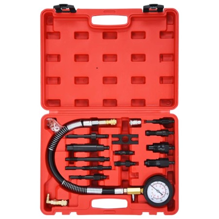 Kit Tester di Compressione 14 pz per Motori Diesel