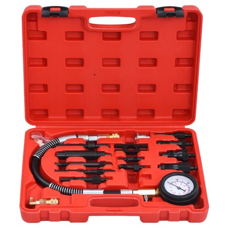 Kit Tester di Compressione 14 pz per Motori Diesel