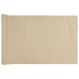 Paravento da Balcone in Tessuto Oxford 75x400 cm Beige