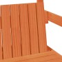 Giroletto con Panca e Tetto Cera 90x200 cm Legno Massello Pino