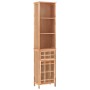 Set Mobili da Bagno 5pz in Legno Massello di Noce