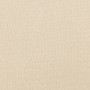 Giroletto a Molle con Materasso Crema 120x190 cm in Tessuto