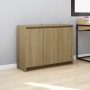 Credenza Rovere Sonoma 102x33x75 cm in Truciolato