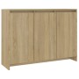 Credenza Rovere Sonoma 102x33x75 cm in Truciolato