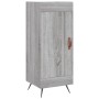 Credenza Grigio Sonoma 34,5x34x180 cm in Legno Multistrato