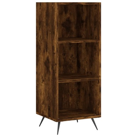 Credenza Rovere Fumo 34,5x34x180 cm in Legno Multistrato