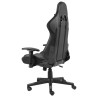 Sedia da Gaming Girevole Grigia in PVC