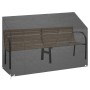 Copri Panche Giardino 2pz 8Occhielli 190x70x70/88cm Polietilene