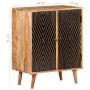 Credenza 60x35x75 cm in Legno Massello di Acacia