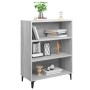 Credenza Grigio Cemento 69,5x32,5x90 cm in Legno Multistrato