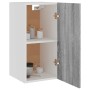 Mobile Pensile Grigio Sonoma 29,5x31x60 cm in Legno Multistrato