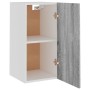 Mobile Pensile Grigio Sonoma 29,5x31x60 cm in Legno Multistrato