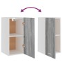 Mobile Pensile Grigio Sonoma 29,5x31x60 cm in Legno Multistrato