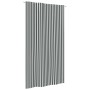Paravento Balcone Antracite e Bianco 140x240 cm Tessuto Oxford
