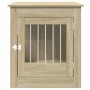 Gabbia Cani Arredamento Rovere Sonoma 64,5x80x71cm Multistrato