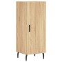 Credenza Rovere Sonoma 34,5x34x180 cm in Legno Multistrato