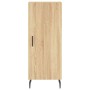 Credenza Rovere Sonoma 34,5x34x180 cm in Legno Multistrato