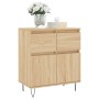 Credenza Rovere Sonoma 60x35x70 cm in Legno Multistrato