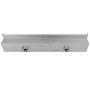 Fontana a Cascata per Giardino Rettangolare Acciaio Inox 60 cm