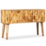 Credenza in Legno Massello di Mango 118x35x75 cm