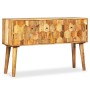 Credenza in Legno Massello di Mango 118x35x75 cm