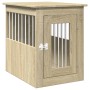 Gabbia Cani da Arredamento Rovere Sonoma 45x62x59cm Multistrato