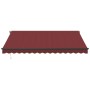 Tenda da Sole Retrattile Manuale Bordò 400x350 cm