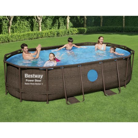 Bestway Set Piscina Power Steel 427x250x100 cm