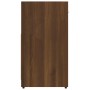 Armadietto Bagno Rovere Marrone 60x33x60cm Legno Ingegnerizzato