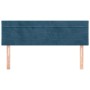 Testiere 2 pz Blu Scuro 72x5x78/88 cm in Velluto