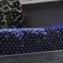 Luci di Natale Rete Blu 4x4m 544 LED Interni Esterni