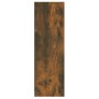 Armadietto Bagno Rovere Fumo 30x30x95 cm in Legno Multistrato