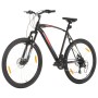 Mountain Bike 21 Speed 29" Ruote 53 cm Telaio Nero