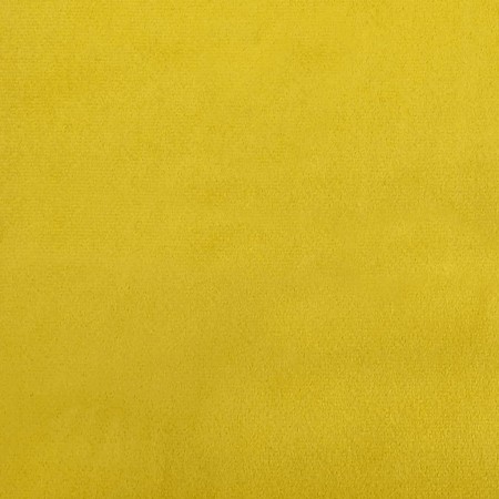 Divano Letto con Materasso Giallo 80x200 cm in Velluto