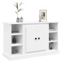 Credenza Bianca 100x35,5x60 cm in Legno Multistrato