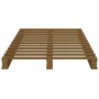 Giroletto Miele 100x200 cm in Legno Massello di Pino