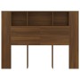 Testiera con Scomparti Rovere Marrone 140x18,5x104,5 cm