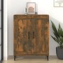 Credenza Rovere Fumo 69,5x34x90 cm in Legno Multistrato