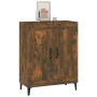 Credenza Rovere Fumo 69,5x34x90 cm in Legno Multistrato