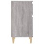 Comodini 2 pz Grigio Sonoma 40x35x70 cm