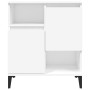 Credenza Bianca 60x35x70 cm in Legno Multistrato