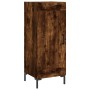 Credenza Rovere Fumo 34,5x34x180 cm in Legno Multistrato