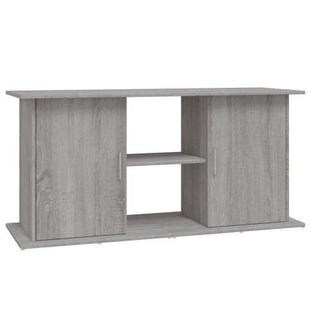 Supporto Acquario 121x41x58 cm Legno Multistrato Grigio Sonoma