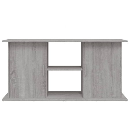 Supporto Acquario 121x41x58 cm Legno Multistrato Grigio Sonoma