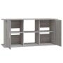 Supporto Acquario 121x41x58 cm Legno Multistrato Grigio Sonoma