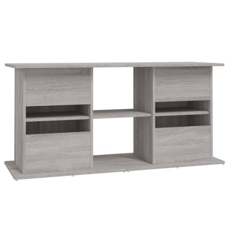 Supporto Acquario 121x41x58 cm Legno Multistrato Grigio Sonoma